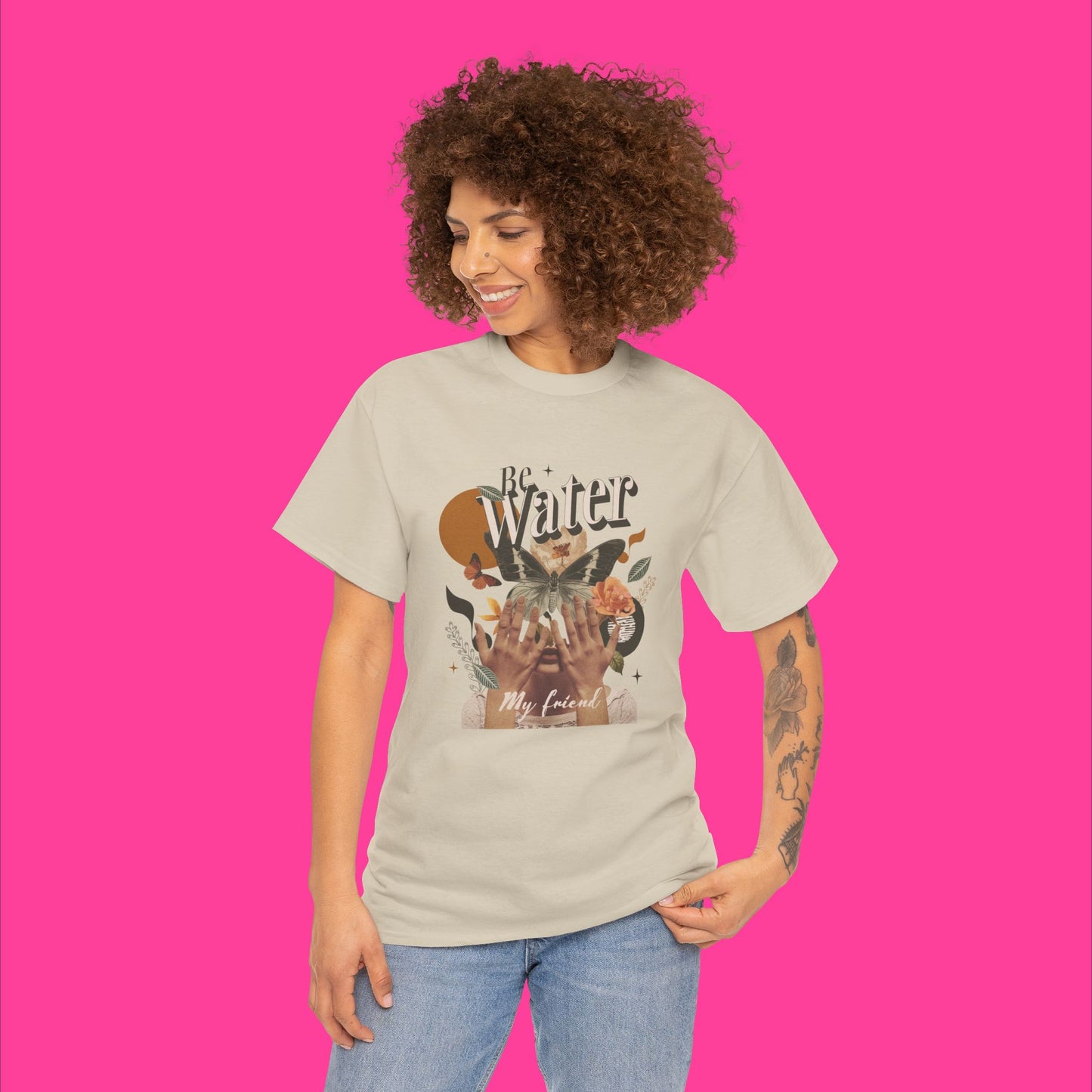 T-Shirt - Graphic - Be Water My Friend