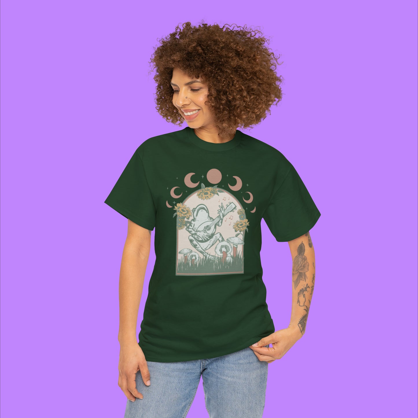 T-Shirt - Graphic - Botanical Frog
