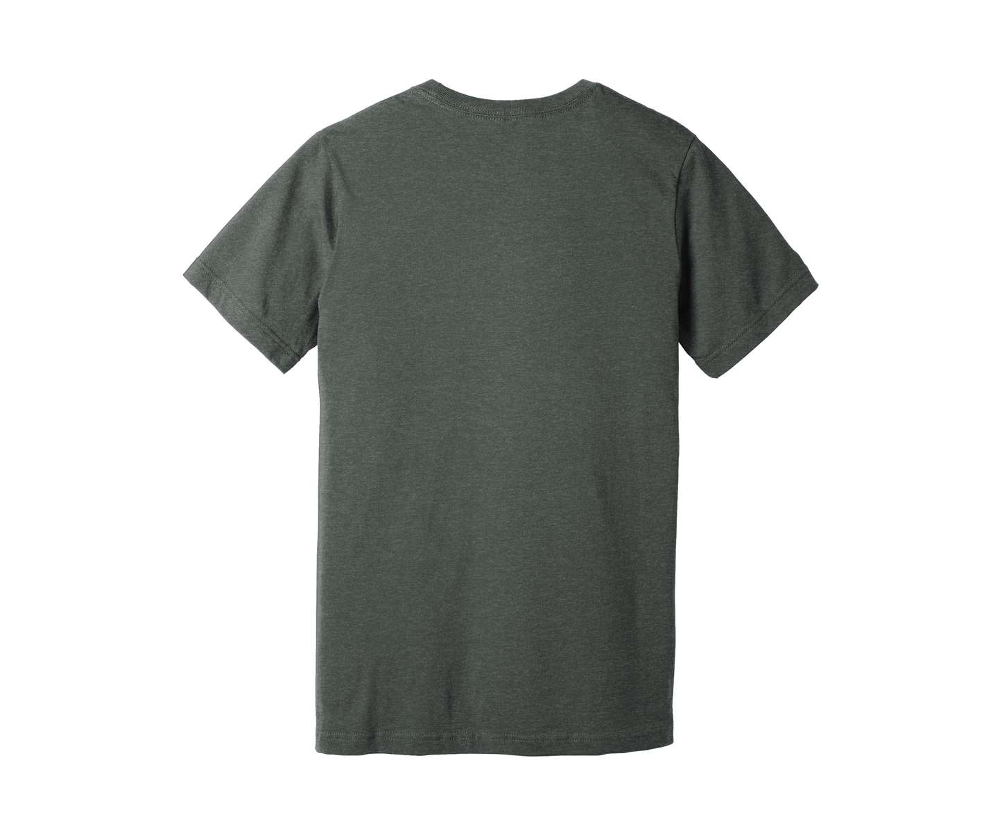 T-Shirt - B.F Basics V-Neck Deep Heather Grey