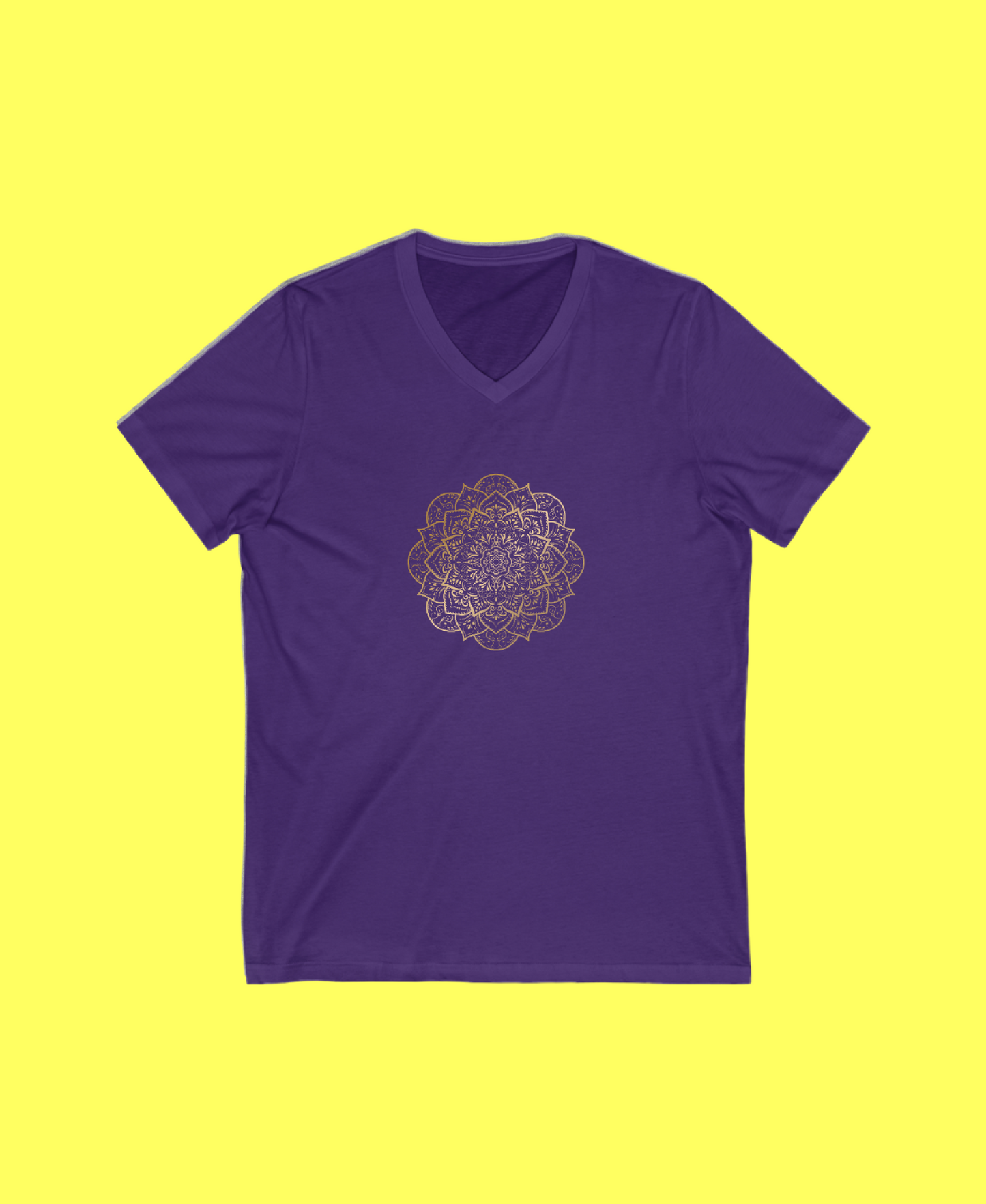 T-Shirt - Graphic - Gold Mandala