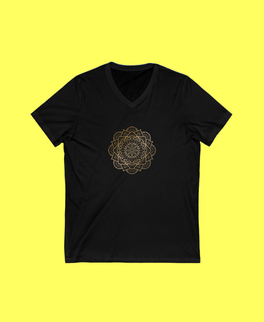 T-Shirt - Graphic - Gold Mandala