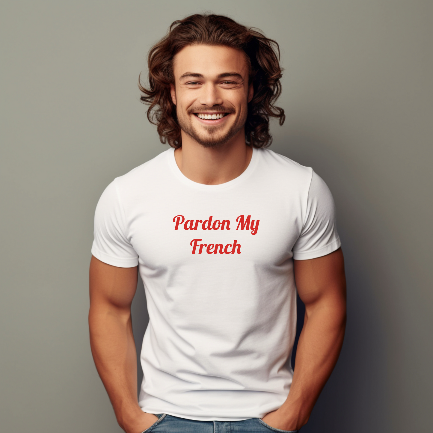 T-Shirt - Pardon My French Men