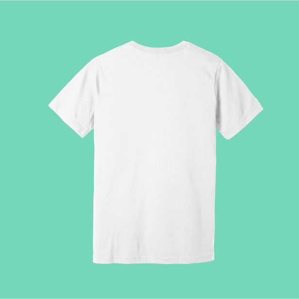 T-Shirt - B.F Basics V-Neck White